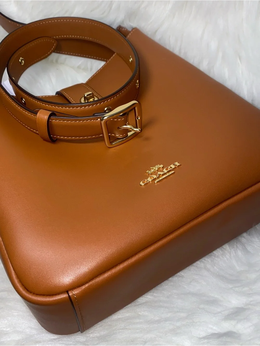 Coach leather purse Hadley Convertible Crossbody New with tags